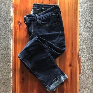 Dark Wash Skinny Levi Jeans